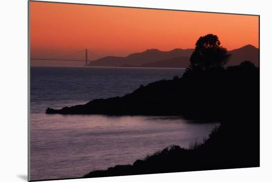East Shore Sunset, San Francisco Bay-Vincent James-Mounted Photographic Print