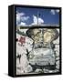 East Side Gallery, Berlin Wall Museum, Berlin, Germany, Europe-Hans Peter Merten-Framed Stretched Canvas
