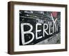 East Side Gallery, Berlin Wall Museum, Berlin, Germany, Europe-Hans Peter Merten-Framed Photographic Print