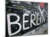 East Side Gallery, Berlin Wall Museum, Berlin, Germany, Europe-Hans Peter Merten-Mounted Photographic Print