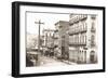 East Side of Montgomery St, San Francisco, California-null-Framed Art Print