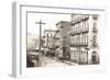 East Side of Montgomery St, San Francisco, California-null-Framed Art Print