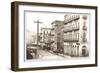 East Side of Montgomery St, San Francisco, California-null-Framed Premium Giclee Print