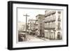 East Side of Montgomery St, San Francisco, California-null-Framed Premium Giclee Print