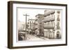 East Side of Montgomery St, San Francisco, California-null-Framed Art Print