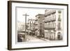 East Side of Montgomery St, San Francisco, California-null-Framed Art Print