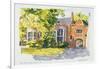 East Side, Old Hall, Lincoln's Inn, 1983-Annabel Wilson-Framed Giclee Print