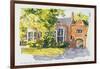 East Side, Old Hall, Lincoln's Inn, 1983-Annabel Wilson-Framed Giclee Print