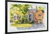 East Side, Old Hall, Lincoln's Inn, 1983-Annabel Wilson-Framed Giclee Print