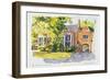 East Side, Old Hall, Lincoln's Inn, 1983-Annabel Wilson-Framed Giclee Print