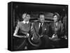 EAST SIDE, WEST SIDE, 1949 DIRECTED BE MERVYN LeROY Cyd Charisse, Van Heflin and Barbara Stanwyck (-null-Framed Stretched Canvas