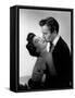 EAST SIDE, WEST SIDE, 1949 directed by MERVYN LeROY Ava Gardner and James Mason (b/w photo)-null-Framed Stretched Canvas