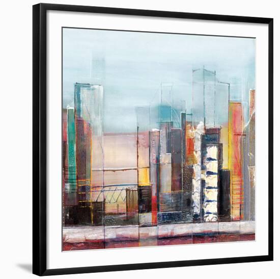 East Side-Asha Menghrajani-Framed Giclee Print