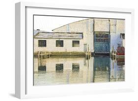 East Slip Marina-5fishcreative-Framed Giclee Print