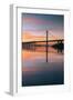 East Span of the Bay Bridge in Reflection, San Francisco, California-Vincent James-Framed Photographic Print