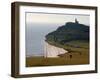 East Sussex, Beachy Head Is a Chalk Headland on South Coast of England, England-David Bank-Framed Premium Photographic Print