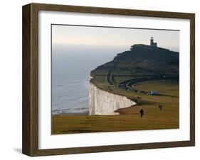 East Sussex, Beachy Head Is a Chalk Headland on South Coast of England, England-David Bank-Framed Photographic Print