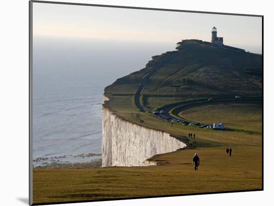 East Sussex, Beachy Head Is a Chalk Headland on South Coast of England, England-David Bank-Mounted Photographic Print