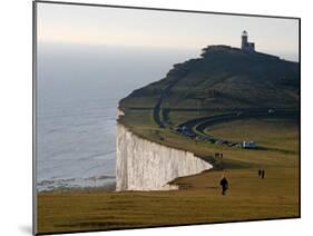 East Sussex, Beachy Head Is a Chalk Headland on South Coast of England, England-David Bank-Mounted Photographic Print