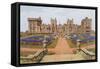 East Terrace, Windsor Castle-Alfred Robert Quinton-Framed Stretched Canvas