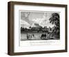 East View of Nottingham Castle, Nottinghamshire, 1777-William Watts-Framed Premium Giclee Print