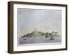 East View of Poolo Chinco, Coast of Sumatra, the Residence of W. Grant Esq., Engraved Moffat, 1802-William Grant-Framed Giclee Print