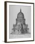 East View of St Paul's Cathedral, City of London, 1720-null-Framed Giclee Print