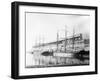 East Waterways Terminals Photograph - Seattle, WA-Lantern Press-Framed Art Print