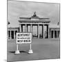 East-West Berlin Border 1961-Terry Fincher-Mounted Photographic Print