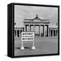 East-West Berlin Border 1961-Terry Fincher-Framed Stretched Canvas