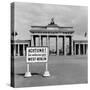 East-West Berlin Border 1961-Terry Fincher-Stretched Canvas