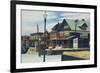 East Wind Over Weehawken-Edward Hopper-Framed Giclee Print
