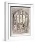 East Window in St Margaret, Westminster, Depicting the Crucifixion, London, 1800-null-Framed Giclee Print