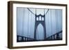 Eastbound on the Bridge I-Erin Berzel-Framed Photographic Print