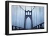 Eastbound on the Bridge I-Erin Berzel-Framed Photographic Print