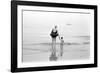 Eastbourne Beach, 1968-Arthur Steel-Framed Photographic Print