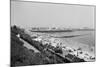 Eastbourne Beach, 1975-Daily Mirror-Mounted Photographic Print