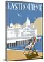 Eastbourne - Dave Thompson Contemporary Travel Print-Dave Thompson-Mounted Art Print