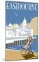 Eastbourne - Dave Thompson Contemporary Travel Print-Dave Thompson-Mounted Giclee Print