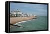 Eastbourne from the pier, East Sussex, England, United Kingdom, Europe-Ethel Davies-Framed Stretched Canvas