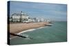 Eastbourne from the pier, East Sussex, England, United Kingdom, Europe-Ethel Davies-Stretched Canvas