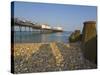 Eastbourne Pier, Beach and Groynes, Eastbourne, East Sussex, England, Uk-Neale Clarke-Stretched Canvas