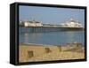 Eastbourne Pier, Beach and Groynes, Eastbourne, East Sussex, England, United Kingdom, Europe-Neale Clarke-Framed Stretched Canvas