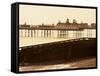 Eastbourne Pier, Eastbourne, East Sussex, Sussex, England, United Kingdom-Lee Frost-Framed Stretched Canvas