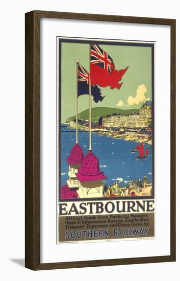 Eastbourne, Southern Railways-null-Framed Giclee Print