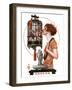 "Easter, 1923,"March 31, 1923-Joseph Christian Leyendecker-Framed Giclee Print