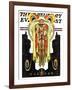 "Easter, 1928," Saturday Evening Post Cover, April 7, 1928-Joseph Christian Leyendecker-Framed Giclee Print