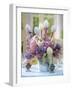 Easter Arrangement of Hyacinths Decorated with Eggs-Friedrich Strauss-Framed Photographic Print