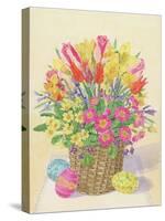 Easter Basket, 1996-Linda Benton-Stretched Canvas