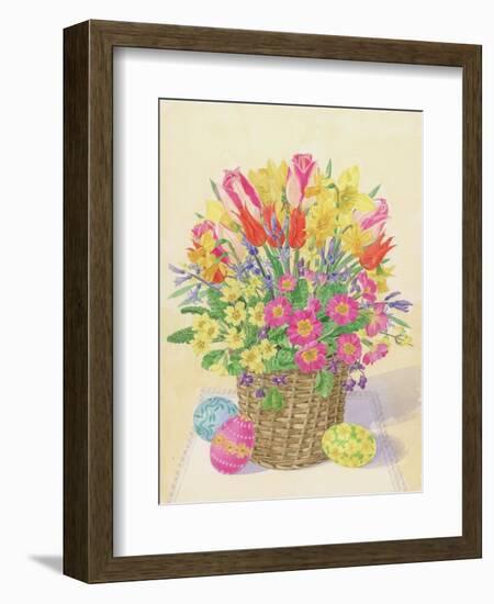 Easter Basket, 1996-Linda Benton-Framed Giclee Print